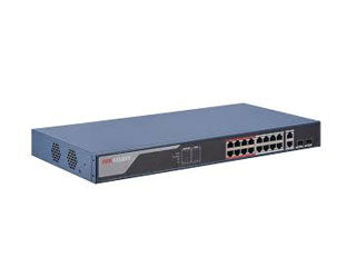 Hikvision Smart managed 16 poort PoE-switch