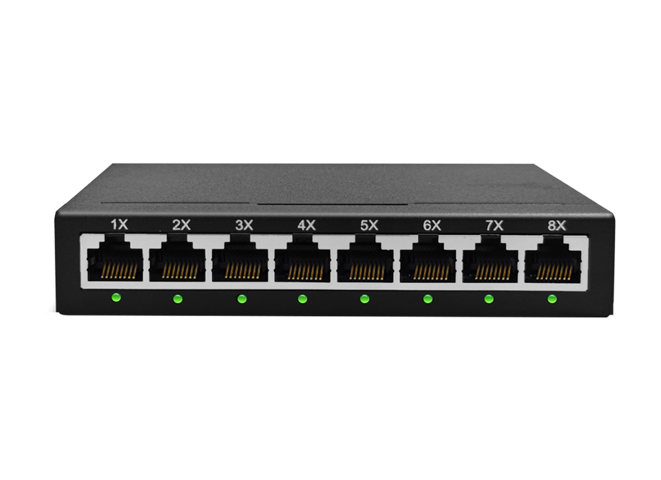 8 Poort Netwerk Gigabit Switch