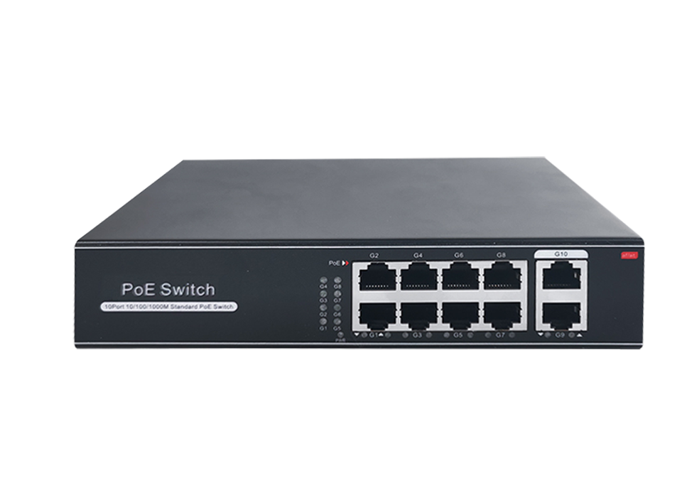 8 Poort Netwerk Gigabit Switch POE