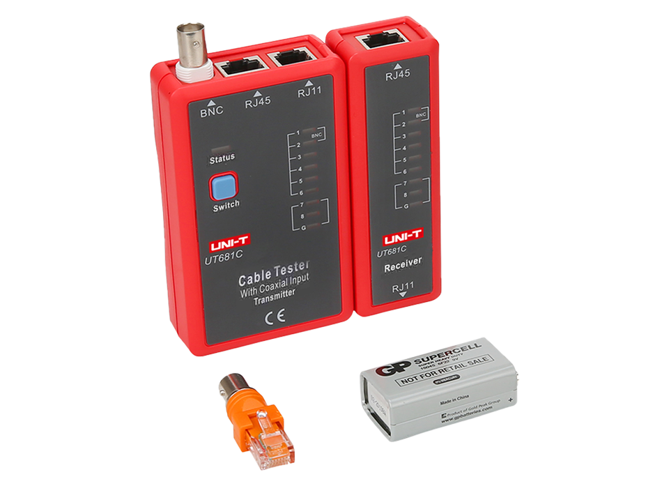Kabel tester BNC RJ45 RJ11