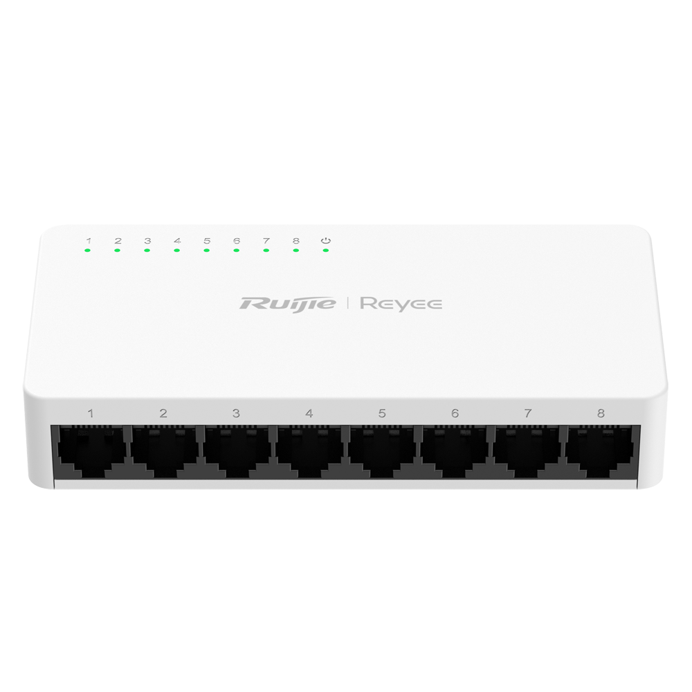 8 Poort Desktop Gigabit Switch