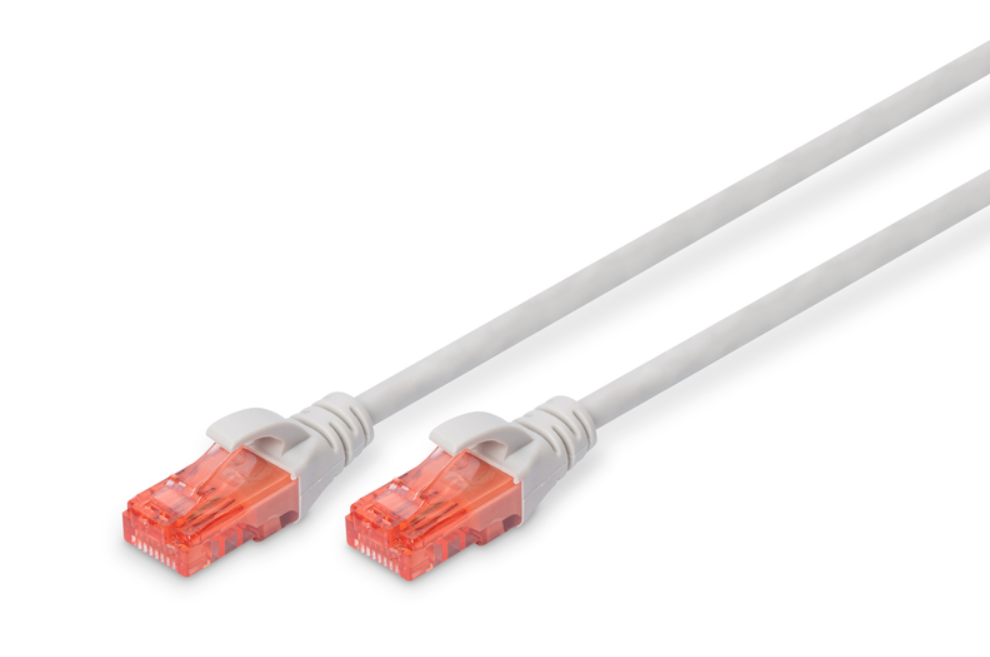 Patchkabel Cat6 1m Grijs