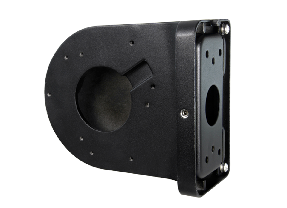 PFB203W Wandbeugel Zwart