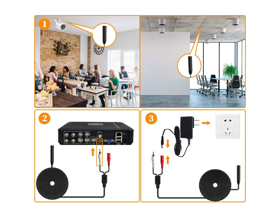 Externe mini microfoon