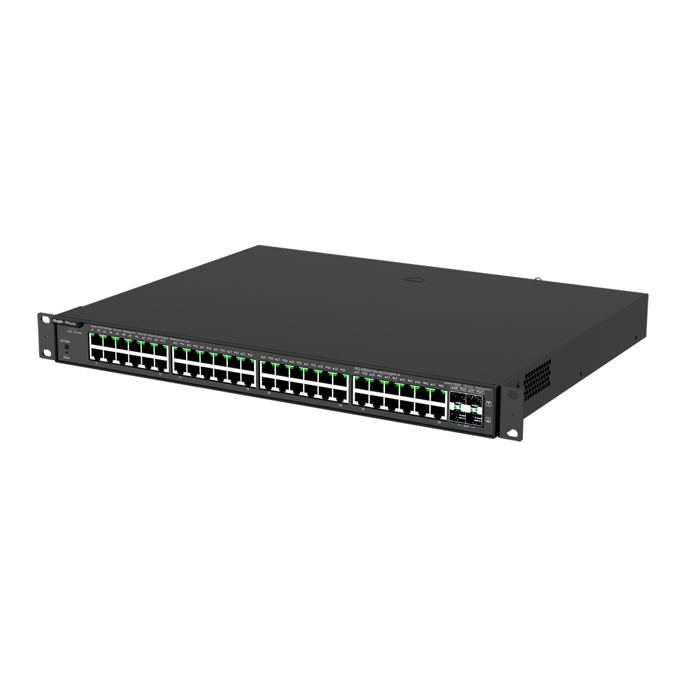 Managed 48 Poort POE Switch Gigabit