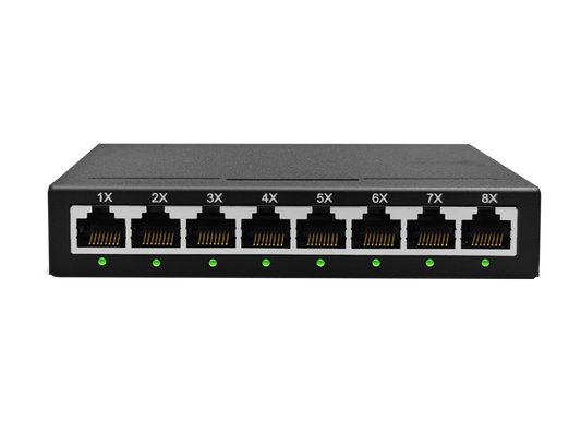 8 Poort Netwerk Gigabit Switch