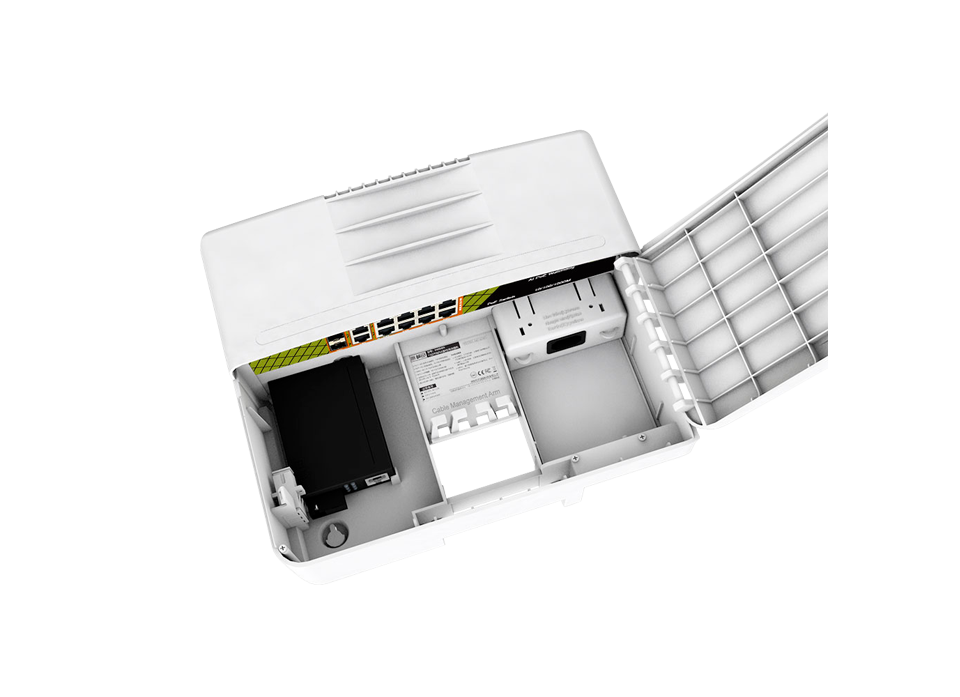 8 Poort IP65 POE Netwerk Switch Gigabit
