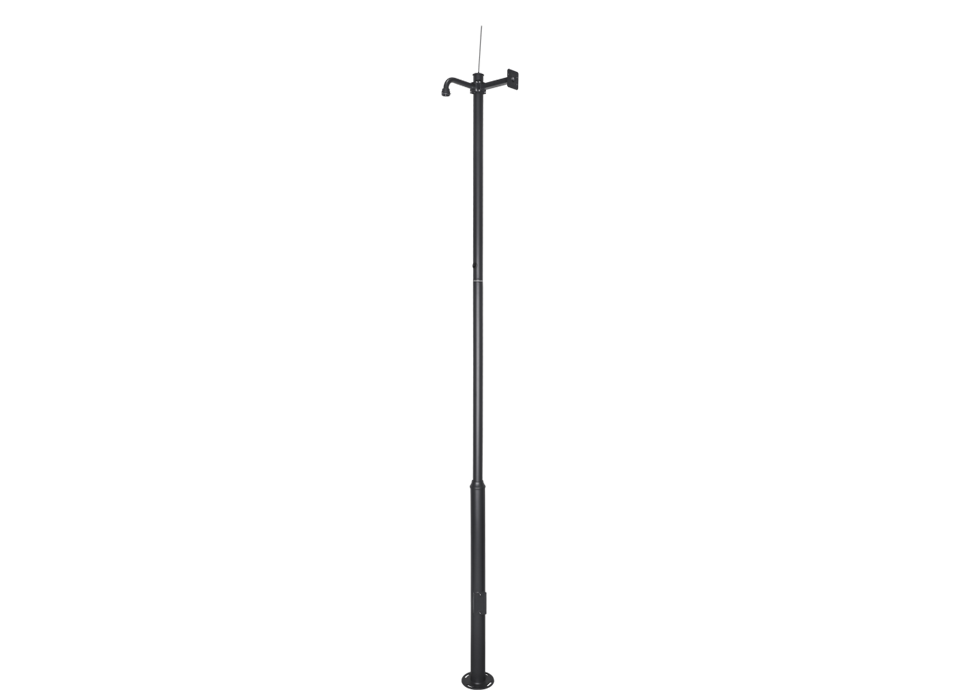 Modulaire Cameramast 3.5 Meter Antraciet