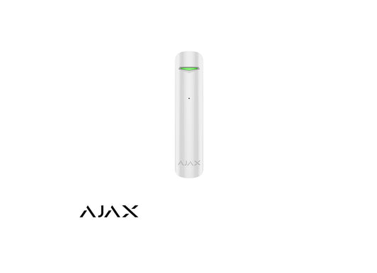 Ajax GlassProtect, wit, draadloze akoestische glasbreukmelder