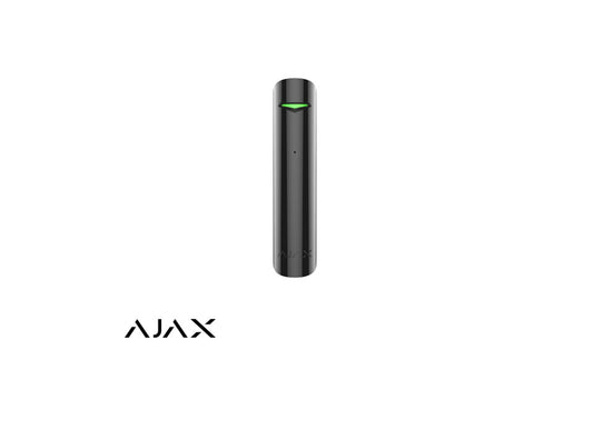 Ajax GlassProtect, zwart, draadloze akoestische glasbreukmelder